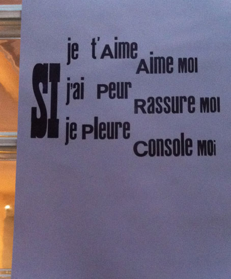 affiche si je t'aime